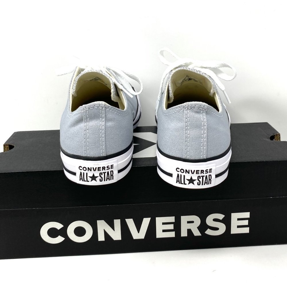 🍃March Sale🍃 Converse CTAS OX Canvas Wolf Gray Low Sneaker Men's Size 166710F - Picture 5 of 10
